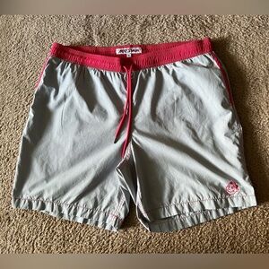 Mr. Swim Men’s size XL Gray Mesh Lined Swimsuit Trunks Board Shorts